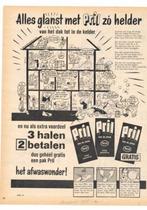 PRIL - Advertentie uit Tijdschrift 1958, Verzamelen, Verzenden, Gebruikt