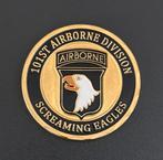 US Army 101st Airborne division coin, Verzamelen, Ophalen of Verzenden, Amerika, Embleem of Badge
