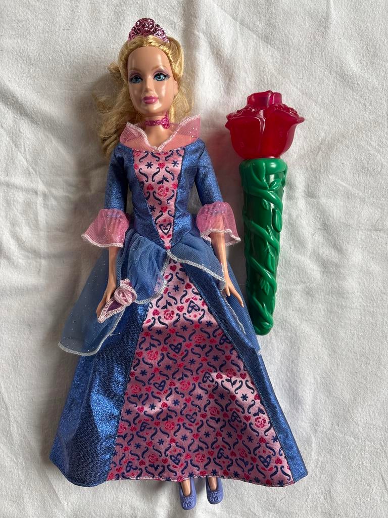 Barbie Prinsessenpop sleeping beauty, Ophalen of Verzenden, Gebruikt, Barbie