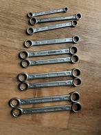 10 stuks Gedore no 4 platte ringsleutel paar dubbele nummer, Ophalen of Verzenden, Zo goed als nieuw