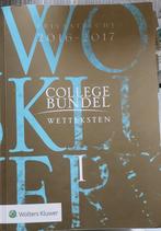 Collegebundel I en II wetteksten, Boeken, Gelezen, Overige niveaus, Ophalen of Verzenden