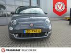 Fiat 500 0.9 TwinAir Turbo Lounge Airco Panoramadak, Auto's, Fiat, Origineel Nederlands, Te koop, Zilver of Grijs, 905 kg