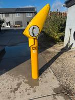 ANWB praatpaal met certificaat en grondanker, telefoonpaal, Antiek en Kunst, Curiosa en Brocante, Ophalen