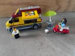 lego 60150 foodtruck/ pizza bestelwagen COMPLEET met boekje, Ophalen of Verzenden, Gebruikt, Complete set, Lego