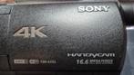 Sony handycam fdr  AX53 4K camera, Audio, Tv en Foto, Videocamera's Digitaal, Ophalen, 20x of meer, Zo goed als nieuw, Sony