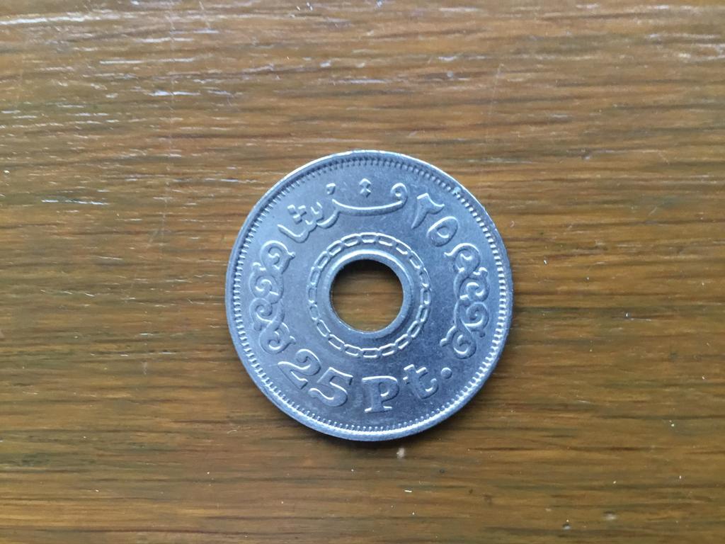 Munt Egypte 25 pond 1413-1993, Ophalen of Verzenden, Egypte, Losse munt