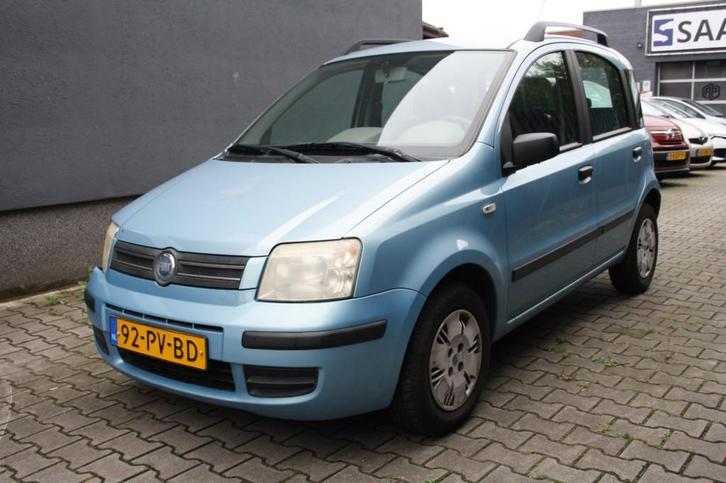 Fiat PANDA 1.2 / NAP / Airco koud, Auto diversen, Schadeauto's, Benzine, Hatchback, Blauw