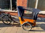 Babboe curve-e bakfiets, Fietsen en Brommers, Fietsen | Bakfietsen, Ophalen, Gebruikt, 4 kinderen of meer, Huif