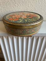 Koekjestrommel - jaren 70, Verzamelen, Ophalen of Verzenden, Gebruikt, Koek(jes)