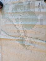 Zeekaart ZEEGAT VAN TEXEL 1965, Ophalen of Verzenden, 1800 tot 2000, Nederland, Hydrofobisch Bureau 's Gravenhage