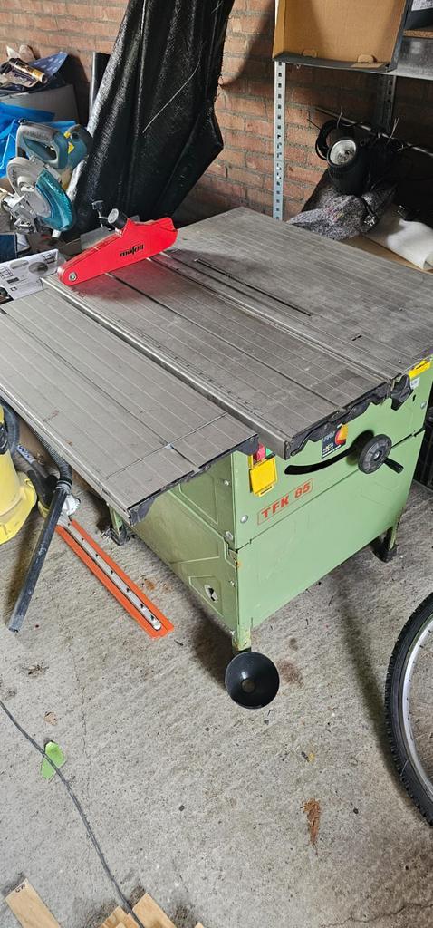 Mafell TFK 85 tafelzaag, Doe-het-zelf en Verbouw, Gereedschap | Zaagmachines, Gebruikt, Cirkelzaag, 1200 watt of meer, 70 mm of meer