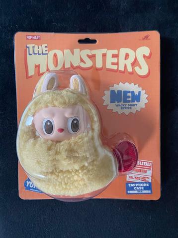 Popmart wacky mart labubu shrimp earphone case beschikbaar voor biedingen