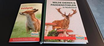 Wilde dieren & Paddestoelen in Nederland. Boek en veldgids . beschikbaar voor biedingen