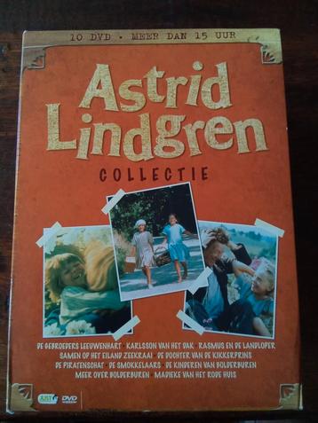 Astrid Lindgren Collectie meer dan 15 uur op 10 dvd's  beschikbaar voor biedingen