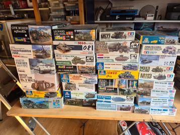 Partij 1/35 militaire voertuig bouwdozen beschikbaar voor biedingen