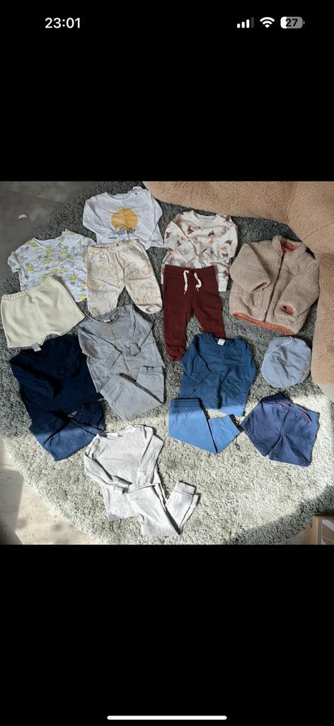 Kledingbundel maat 74, Kinderen en Baby's, Babykleding | Baby-kledingpakketten, Zo goed als nieuw, Maat 74, Ophalen of Verzenden