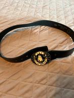 Leren riem 105 met gespen , vintage / rock&roll, Ophalen of Verzenden, Zo goed als nieuw, Zwart, 100 cm of meer
