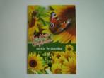 Vlinder vlinders bloemen zonnenbloemen, Verzamelen, Ansichtkaarten | Dieren, Wild dier, Ophalen of Verzenden, 1980 tot heden