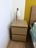 Leeslamp voor op nachtkastje - set van 2, Huis en Inrichting, Lampen | Tafellampen, Ophalen, Zo goed als nieuw, Hout, Minder dan 50 cm