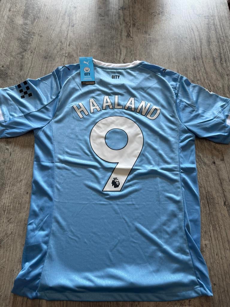 Manchester City Haaland Shirt - Maat M - Nieuw!, Ophalen of Verzenden, Nieuw, Maat 48/50 (M), Blauw