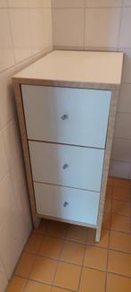 Badkamerkastje met lades, Huis en Inrichting, Badkamer | Badkamermeubels, Ophalen, Minder dan 50 cm, Gebruikt, Overige typen
