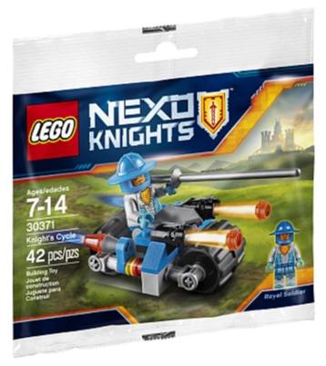 Lego Castle Nexo Knights 30371 Knight's Cycle Polybag (NIEUW beschikbaar voor biedingen