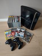 Playstation 3 pakket, Spelcomputers en Games, Spelcomputers | Sony PlayStation 3, Met games, Met 2 controllers, Ophalen of Verzenden