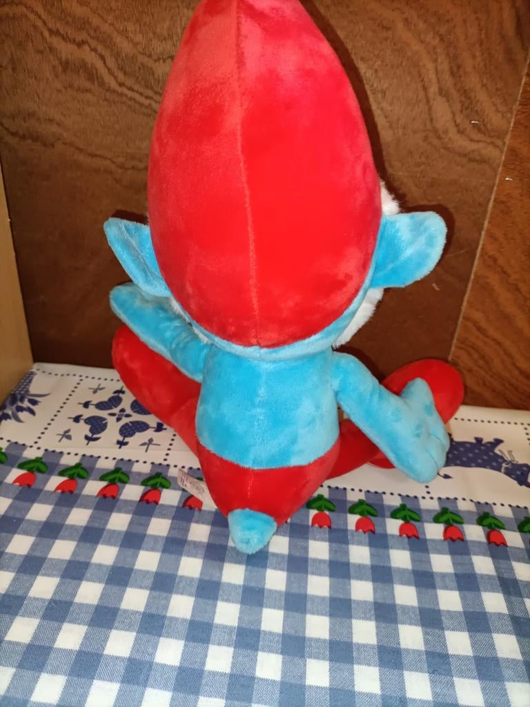 Grote Smurf knuffel smurfen 26 cm groot, Verzamelen, Smurfen, Ophalen of Verzenden, Zo goed als nieuw