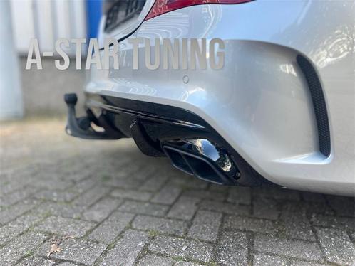Diffuser Voor Mercedes A en CLA Klasse 45AMG Look, Auto-onderdelen, Carrosserie en Plaatwerk, Mercedes-Benz, Achter, Nieuw, Ophalen