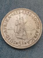Zuid-Afrika 5 Shilling 1952 - Zilver, Postzegels en Munten, Munten | Afrika, Zuid-Afrika, Zilver, Losse munt, Verzenden