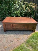Koloniale salontafel met lade, Ophalen, Gebruikt, 100 tot 150 cm, 50 tot 100 cm