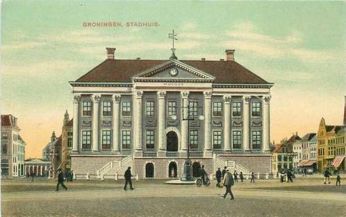 (300-083-031) Groningen Stadhuis, Verzamelen, Ansichtkaarten | Nederland, Groningen, Verzenden
