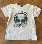 Tshirt 110 ecru, Ophalen of Verzenden, Zo goed als nieuw, Jongen, Shirt of Longsleeve