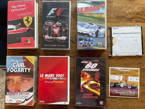 VHS video autosport, motorsport, Ferrari en humor, Cd's en Dvd's, VHS | Documentaire, Tv en Muziek, Zo goed als nieuw, Documentaire