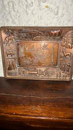 Koper bordje Texas, Antiek en Kunst, Ophalen of Verzenden