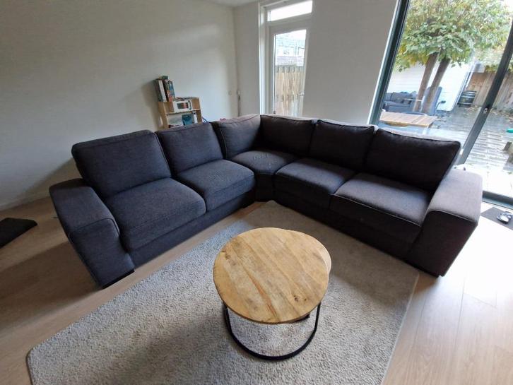 ️ MOET WEG - NU GRATIS - Haco Hoekbank Italy - 265x265cm, Huis en Inrichting, Banken | Complete zithoeken, Gebruikt, Stof, Ophalen