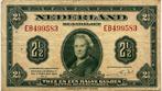 2,5 gulden 1943, Postzegels en Munten, Bankbiljetten | Nederland, Ophalen of Verzenden, 2½ gulden, Los biljet