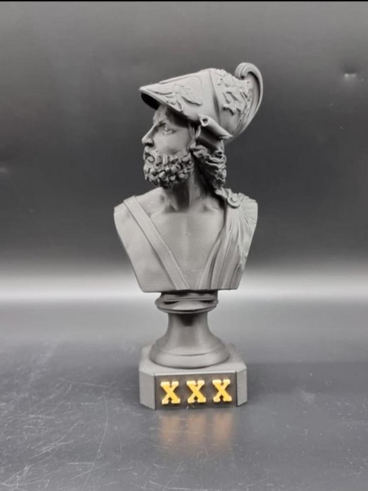 AJAX Zeus Buste - Standbeeld, Antiek en Kunst, Kunst | Beelden en Houtsnijwerken, Ophalen of Verzenden