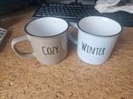 Winter mokken Gusta, Huis en Inrichting, Keuken | Servies, Gebruikt, Ophalen of Verzenden, Overige stijlen, Kop(pen) en/of Schotel(s)