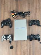 PlayStation 2 Phat Console Silver PS2 With Cables, Gebruikt, Phat, Sony Computer Entertainment, Ophalen of Verzenden