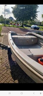Crescent 4.10 8pk 2takt mariner met trailer, Watersport en Boten, Ophalen, Gebruikt, Motor en Techniek, Motorboot
