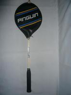 Vintage Pinguin badminton of tennisracket, Sport en Fitness, Badminton, Ophalen of Verzenden, Zo goed als nieuw, Racket(s)