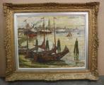 Alfons VAN BEURDEN, de Rijnkaai in Antwerpen, Antiek en Kunst, Ophalen of Verzenden