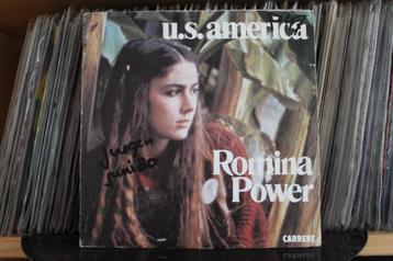 7" Single Romina Power - U.S. America / All'Infinito beschikbaar voor biedingen