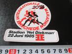 sticker Enschede 20 ste internationale Marathon 1985 Diekman, Ophalen, Zo goed als nieuw