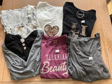 diverse shirts korte mouw maat 44/46 beschikbaar voor biedingen