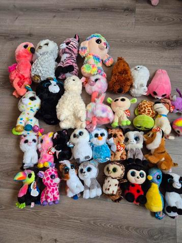 Grote Collectie Ty Beanie Boos Knuffels beschikbaar voor biedingen