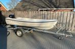 Quicksilver 360 + 5 pk Tohatsu + Trailer, Ophalen, Tot 10 pk, Zo goed als nieuw, 3 tot 6 meter