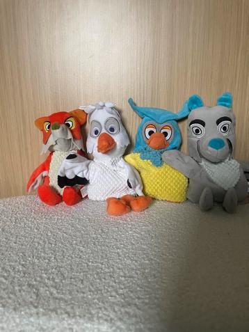 Leuke Knuffels - Vos, Wolf, Ooievaar, Uil beschikbaar voor biedingen