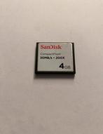 SanDisk 4GB CompactFlash CF Kaart - Gebruikt  (2 stuks), Refurbished, 4 GB, SanDisk, Ophalen of Verzenden